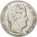Monnaie, France, Louis-Philippe, 5 Francs, 1844, Lille, TB, Argent, KM:749.13