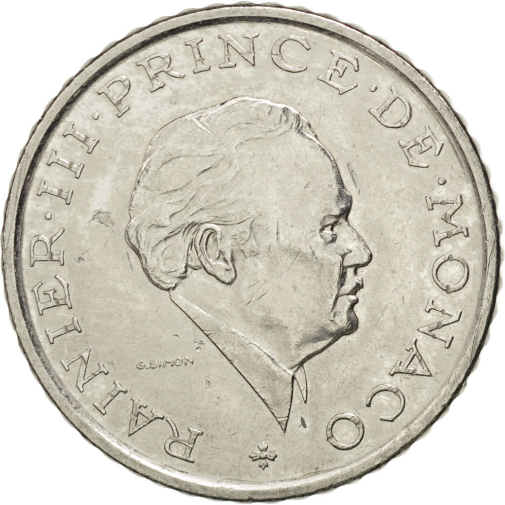 Monaco, Rainier III, 2 Francs, 1982, Gadoury 151