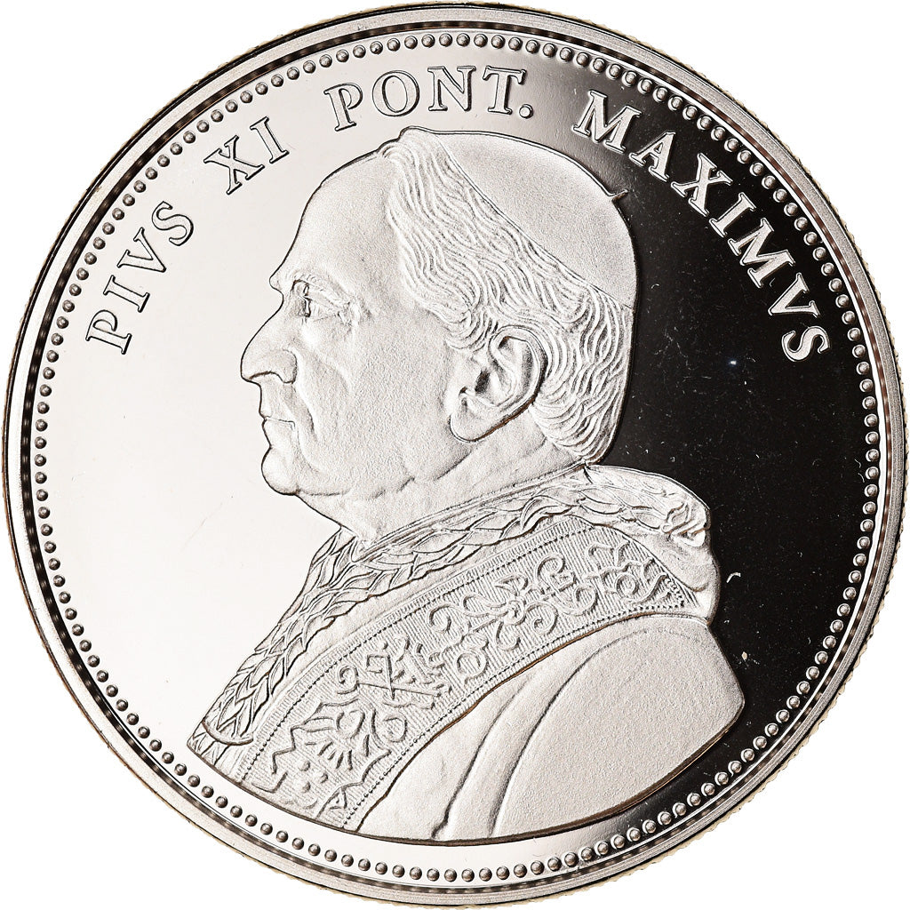 Vatican, Medal, Le Pape Pie XI, MS(63), Copper-nickel
