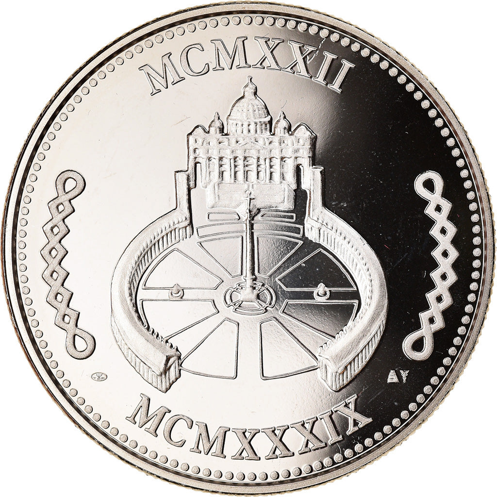 Vatican, Medal, Le Pape Pie XI, MS(63), Copper-nickel