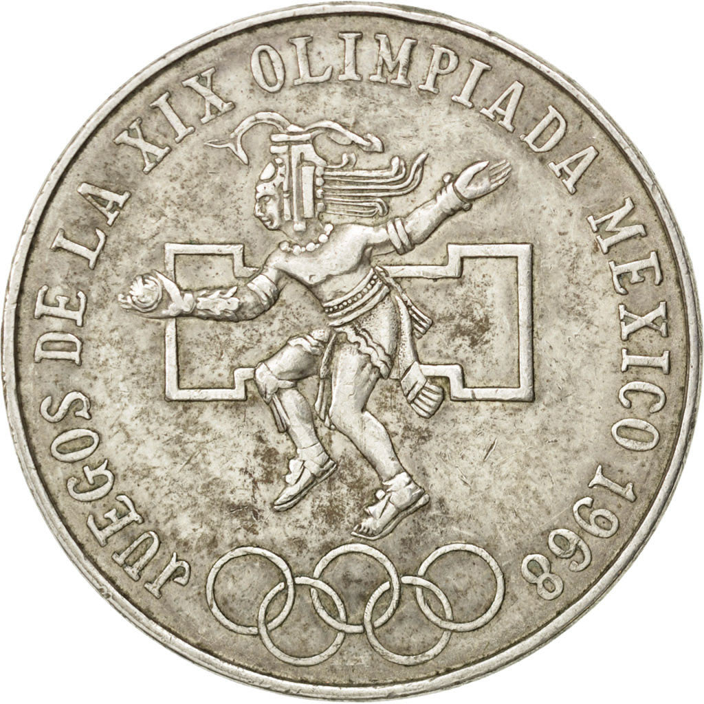 Moneta, Messico, 25 Pesos, 1968, Mexico, BB, Argento, KM:479.1