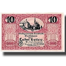 Banknote, Austria, Radstadt, 10 Heller, château, 1920, 1920-04-01, UNC(63)
