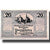 Banknote, Austria, Radstadt, 20 Heller, château, 1920, 1920-04-01, UNC(63)