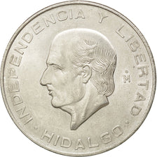 Moneta, Mexico, 10 Pesos, 1956, Mexico City, AU(55-58), Srebro, KM:474