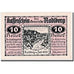 Banknote, Austria, Radlberg, 10 Heller, paysage, 1920, UNC(63), Mehl:810