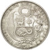 Perù, SOUTH PERU, Sol, 1871, Lima, BB, Argento, KM:196.3