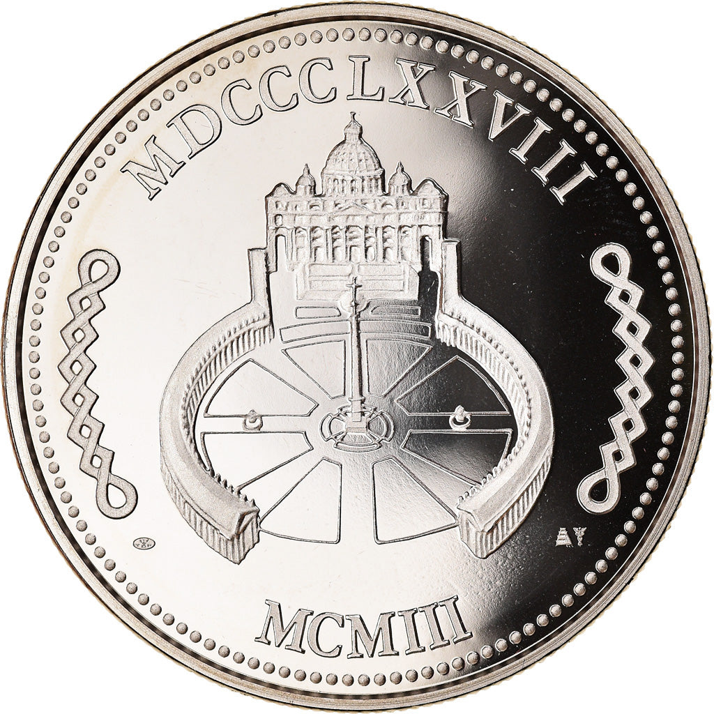 Vatican, Medal, Le Pape Léon XIII, MS(63), Copper-nickel
