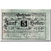 Geldschein, Österreich, Sierning, 5 Heller, paysan, 1920, 1920-03-20, UNZ-