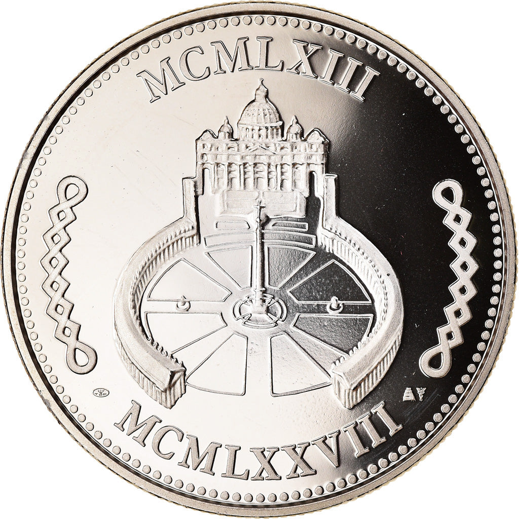 Vaticano, medaglia, Le Pape Paul VI, SPL, Rame-nichel