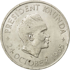 Zambia, 5 Shillings, 1965, SPL-, Rame-nichel, KM:4