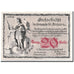 Banknote, Austria, St Florian, 20 Heller, personnage, 1920, 1920-05-15, UNC(63)