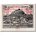 Banknote, Austria, Salzburg, 20 Heller, paysage, 1919, 1919-10-01, UNC(63)