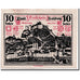 Banconote, Austria, Salzburg, 10 Heller, paysage, 1919, 1919-10-01, SPL