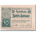 Banknote, Austria, Steinbach an der Steyr, 10 Heller, manoir, 1920, UNC(63)