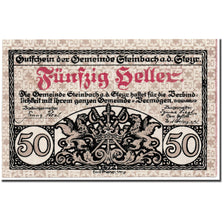 Banknote, Austria, Steinbach an der Steyr, 50 Heller, paysage, 1920, UNC(63)