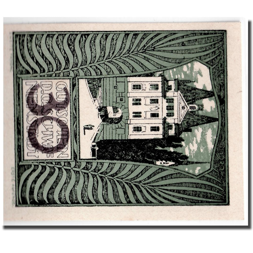 Banknote, Austria, Schwanenstadt, 30 Heller, château, 1920, UNC(63), Mehl:977