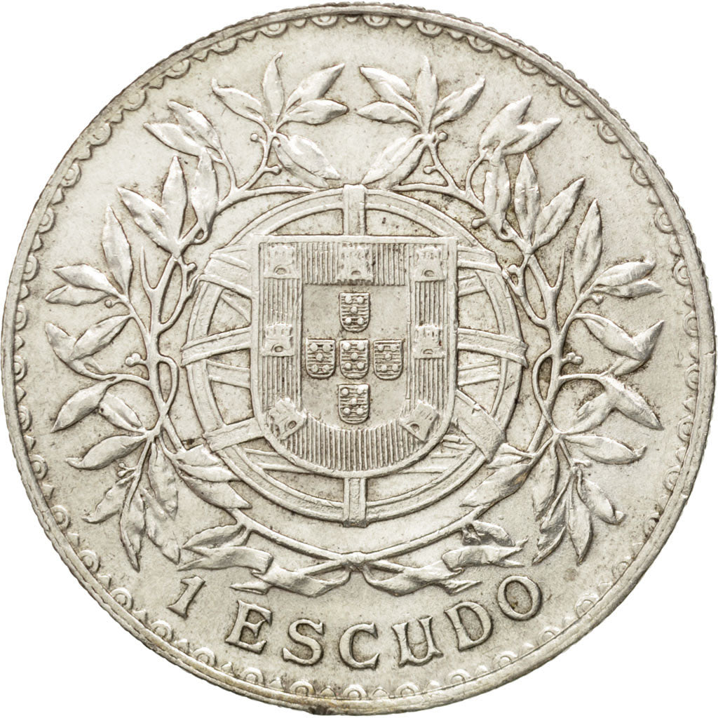 Coin, Portugal, Escudo, 1916, EF(40-45), Silver, KM:564
