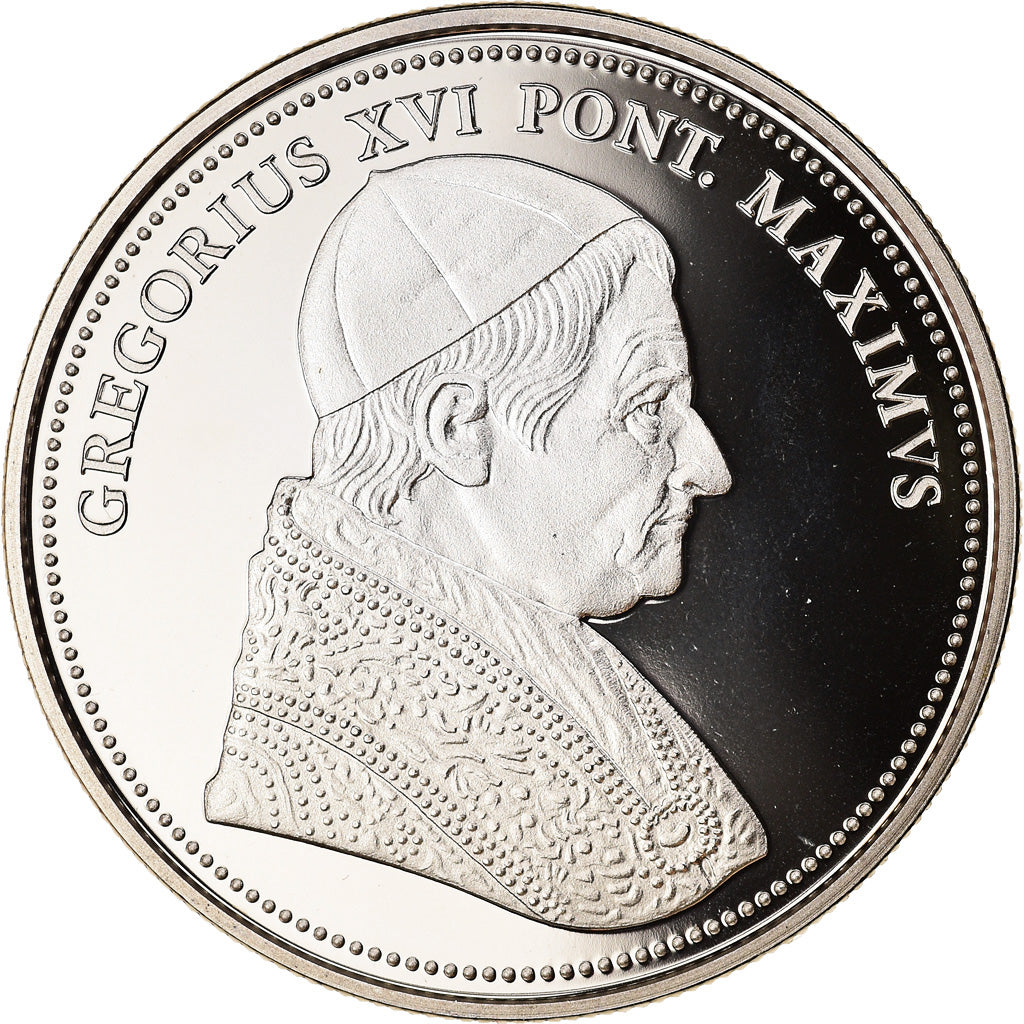 Vaticano, medaglia, Le Pape Grégoire XVI, SPL, Rame-nichel