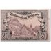 Banknote, Austria, Unterach, 20 Heller, paysage, 1920, UNC(63), Mehl:1093