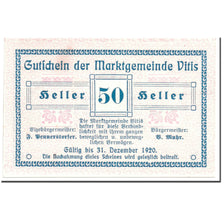 Geldschein, Österreich, Vitis, 50 Heller, graphique, 1920, UNZ-, Mehl:1115