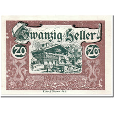 Banknote, Austria, Wald im Pinzgau, 20 Heller, paysage, 1920, UNC(63), Mehl:1129