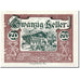 Banknote, Austria, Wald im Pinzgau, 20 Heller, paysage, 1920, UNC(63), Mehl:1129