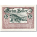 Banknote, Austria, Wald im Pinzgau, 10 Heller, paysage, 1920, UNC(63), Mehl:1129