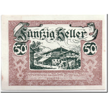 Banconote, Austria, Wald im Pinzgau, 50 Heller, paysage, 1920, SPL, Mehl:1129