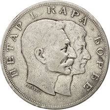 SERBIA, 5 Dinara, 1904, KM #27, VF(20-25), Silver, 37, 24.67
