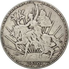 MEXICO, Peso, 1910, Mexico City, KM #453, VF(30-35), Silver, 39, 27.06