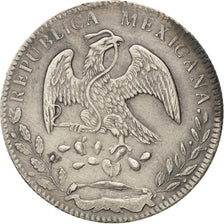 Mexique, République, 8 Reales, 1884 Cn AM, Culiacan, KM 377.3