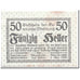 Banknote, Austria, Mettmach, 50 Heller, graphique, 1920, 1920-03-21, UNC(63)