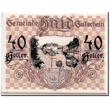 Banknote, Austria, Haid bei Mauthausen O.Ö. Industriegemeinde, 40 Heller