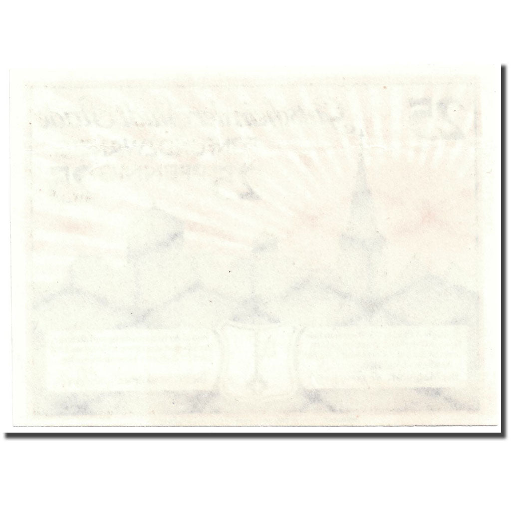 Banknote, Germany, Stade, 25 Pfennig, paysage, 1920, 1920-05-01, UNC(63)