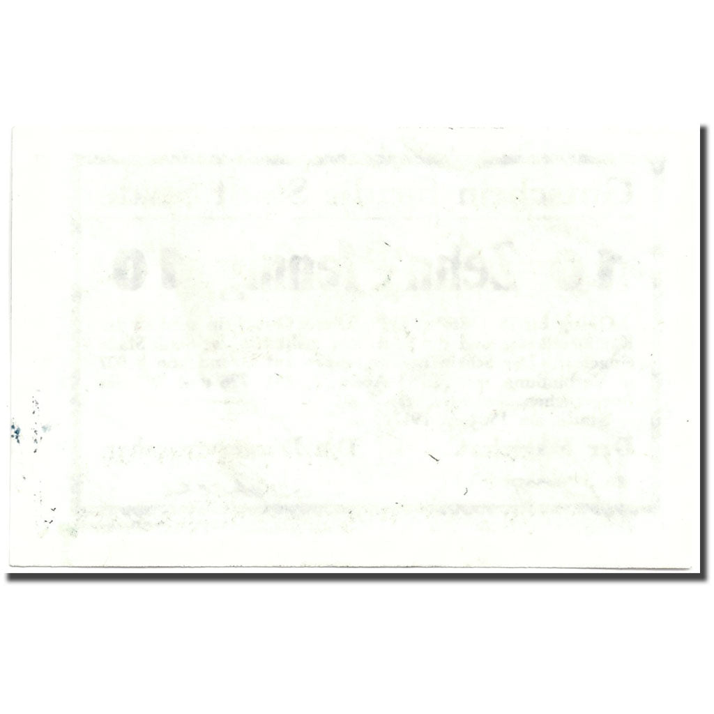 Banknote, Germany, Stade, 10 Pfennig, graphique, 1918, 1918-10-01, UNC(63)