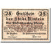Banknote, Germany, Rinteln, 25 Pfennig, graphique, 1918, 1918-02-02, UNC(63)