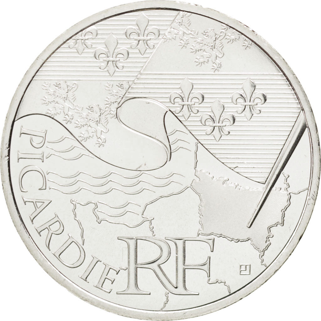 FRANCE, 10 Euro, 2010, Paris, KM #1666, MS(63), Silver, 29, 10.00