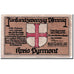 Banknote, Germany, Pyrmont, 25 Pfennig, personnage, 1921, 1921-02-02, UNC(63)