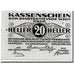 Banknote, Austria, Wien, 20 Heller, graphique, 1919, 1919-10-04, UNC(63)