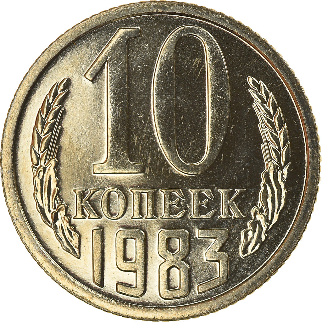 Moneta, Russia, 10 Kopeks, 1983, FDC, Rame-nichel-zinco, KM:130