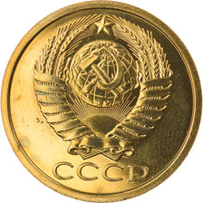 Coin, Russia, 5 Kopeks, 1983, MS(65-70), Aluminum-Bronze, KM:129a