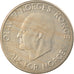 Moneda, Noruega, Olav V, 5 Kroner, 1968, MBC, Cobre - níquel, KM:412