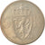 Coin, Norway, Olav V, 5 Kroner, 1968, EF(40-45), Copper-nickel, KM:412