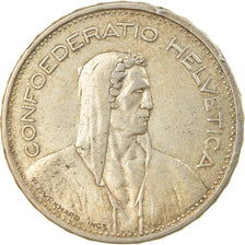 Coin, Switzerland, 5 Francs, 1939, Bern, EF(40-45), Silver, KM:40