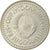 Moneta, Jugosławia, 100 Dinara, 1987, MS(60-62), Miedź-Nikiel-Cynk, KM:114