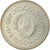 Moneta, Jugosławia, 50 Dinara, 1986, AU(55-58), Miedź-Nikiel-Cynk, KM:113