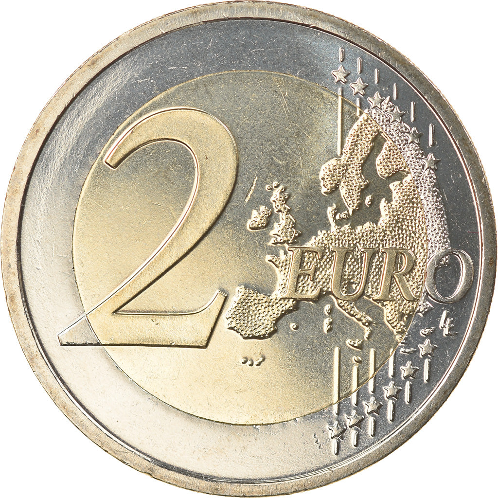 Slovakia, 2 Euro, Rastislav Štefánik, 2019, MS(63), Bi-Metallic