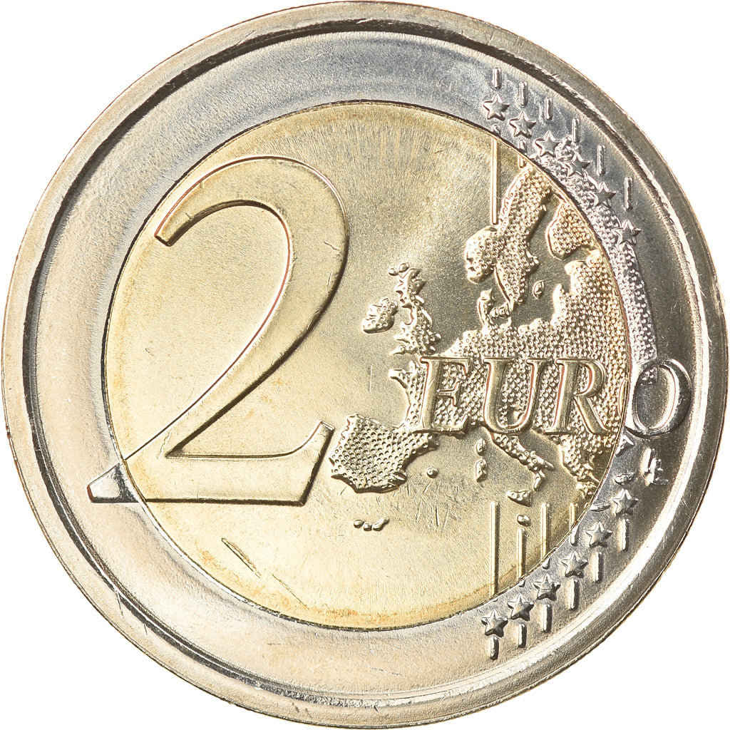 Italy, 2 Euro, Constitution italienne, 2018, MS(63), Bi-Metallic