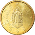 San Marino, 50 Euro Cent, 2nd map, 2019, MS(63), Copper-Aluminum-Zinc