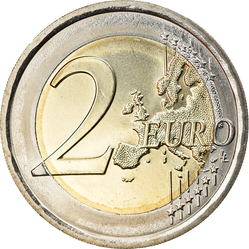 Italy, 2 Euro, Leonardo Da Vinci, 2019, MS(63), Bi-Metallic